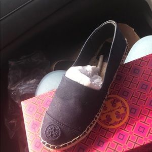 Tory Burch denim flat BLUE S6